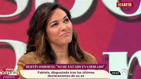 Fabiola Martínez Dolida En Y Ahora Sonsoles Por Las Palabras De