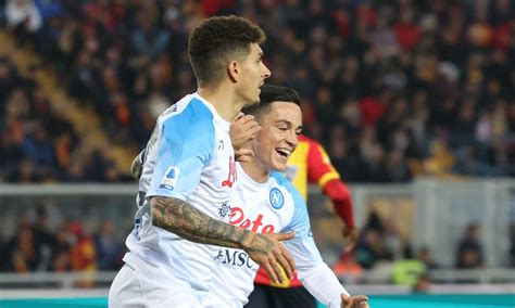 Napoli Di Lorenzo Milan Un passo falso Continuiamo così per il