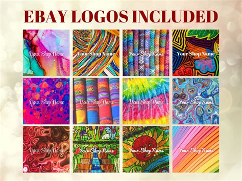 Ebay Banner And Logo Patterns Sets Ebay Billboard And Logo Etsy