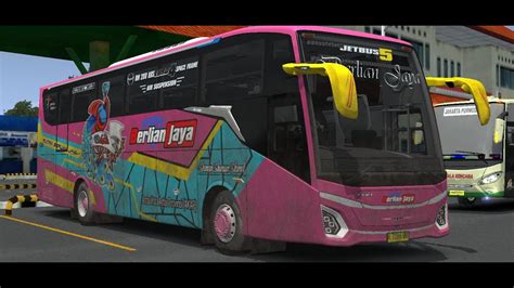 MOD BUSSID JETBUS 5 SINGLE GLASS HINO RM 280 ABS YouTube