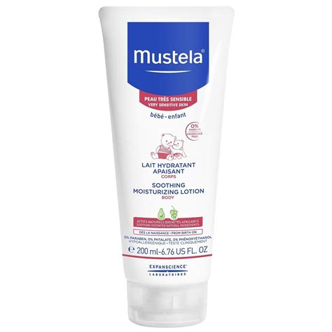 Mustela хэт мэдрэг арьсны биеийн лосьон 200 мл