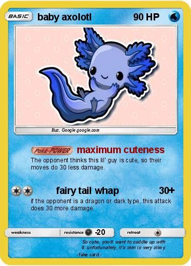 Pokémon baby axolotl 5 5 maximum cuteness My Pokemon Card