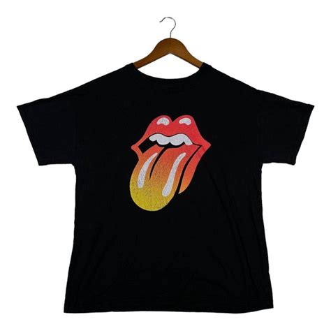 The Rolling Stones Shirts The Rolling Stones Hot Lips Us Tour Tshirt Classic Rock Band