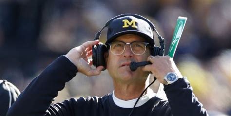 Jim Harbaugh On Malcolm X And Woody Hayes Inspiring His New Glasses Video Blacksportsonline