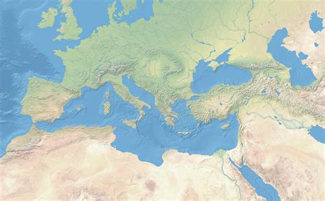 Mediterranean Basin Maps Aesthetic Mediterranean Aesthetic Map