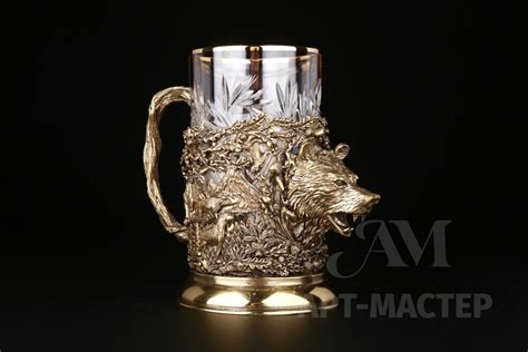 Подстаканник "Русский лес -Медведь" 250 мл - купить в интернет-магазине ...