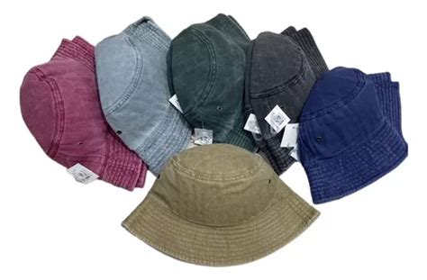 Gorro Piluso Prelavada Vintage Algodón Varios Colores MercadoLibre