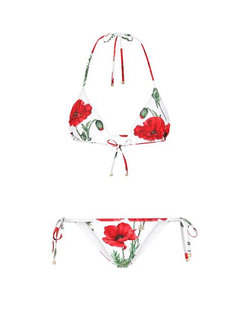 Dolce Gabbana Bikini In White Modesens