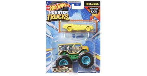 Hot Wheels Monster Trucks Hound Hauler monster kisautó ajándék HotWheels kisautó 1 64