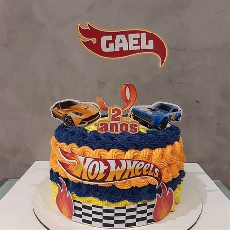 Bolo Hot Wheels Ideias Fabulosas Para Decora O De Anivers Rio Artesanato Passo A Passo