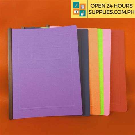 Folder Sliding Morocco Folder Short Various Colors Supplies 247