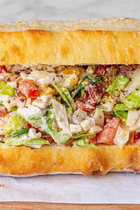 chopped sandwiches recipes 5