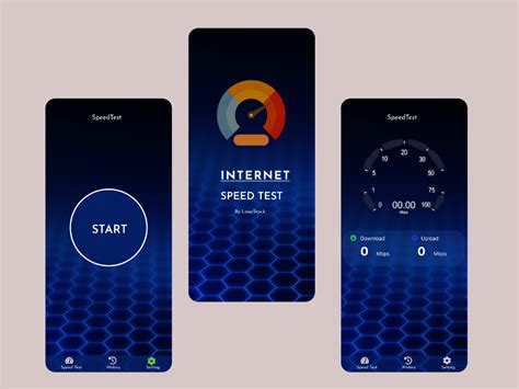 Internet Speed Test Demo Figma
