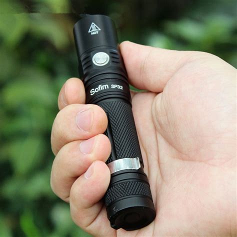 Sofirn SP32 портативный светодиодный светильник 18650 Cree XPL2 1000 ...