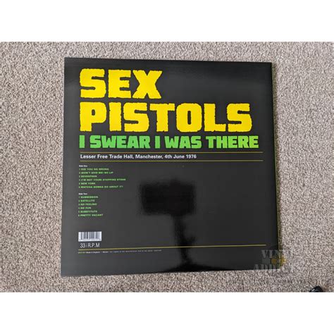 Sex Pistols I Swear I Was There Live Manchester Vinyl Lp Vinyl Addicts