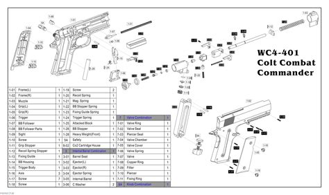 Пневматический пистолет Borner WC 401 - купить по выгодной цене | Legioner