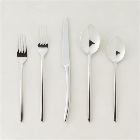 Modern flatware sets silverware cutlery cb2 – Artofit