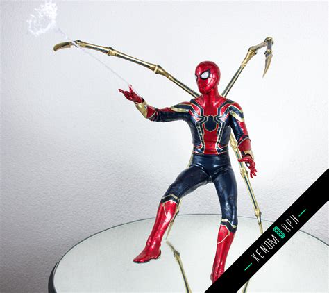 Hot Toys Iron Spider Avengers Infinity War 1 6 MMS482 Photo And Video Review