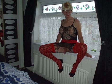 Miss Morecock A Mature Cd Loves To Show Her Stiff Clit For Your Enjoyment Photo