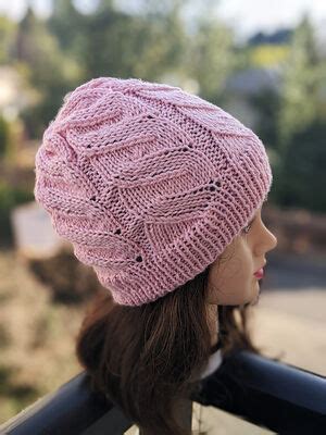 Knitting Patterns Galore Faux Cable Hat