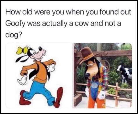 Is Disney's Goofy Character Actually a Cow?