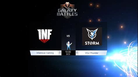 Dota Infamous Vs Vgj Thunder Galaxy Battles Ii Patrick Espa Ol