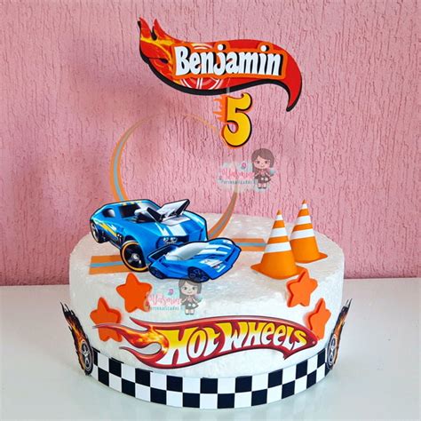 Arquivo De Corte Topo De Bolo Hot Weels Elo7 Produtos Especiais