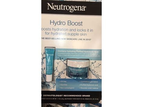 Neutrogena Hydro Boost Water Gel & Eye Gel Set Ingredients and Reviews