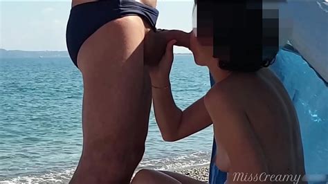 Mamada P Blica Arriesgada En La Playa Con Corrida Misscreamy Xvideos