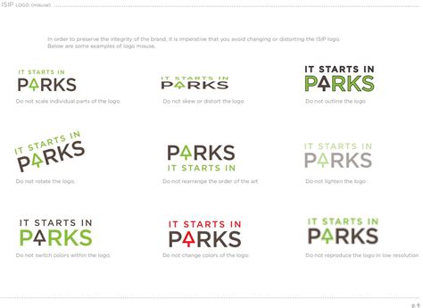 Logo Misuse Brand Guidelines • Ricrea Grafica