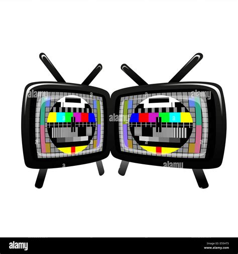 Tv color bars hi-res stock photography and images - Alamy