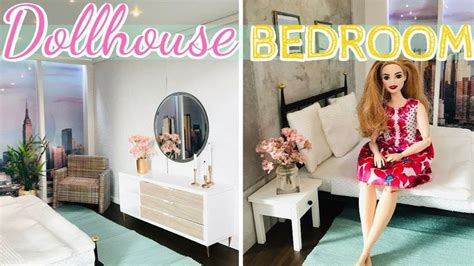 Modern Diy Miniature Bedroom Barbie Bedroom Diy Barbie Furniture