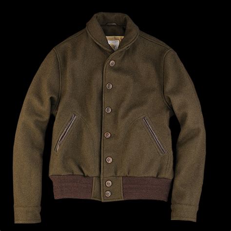 Rugged Style Golden Bear Varsity Jacket Style Made In San Francisco