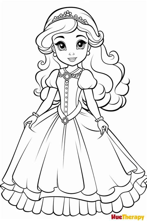 Épinglé Par Diisnard Anne Sur Dessin En 2024 Coloriage Princesse