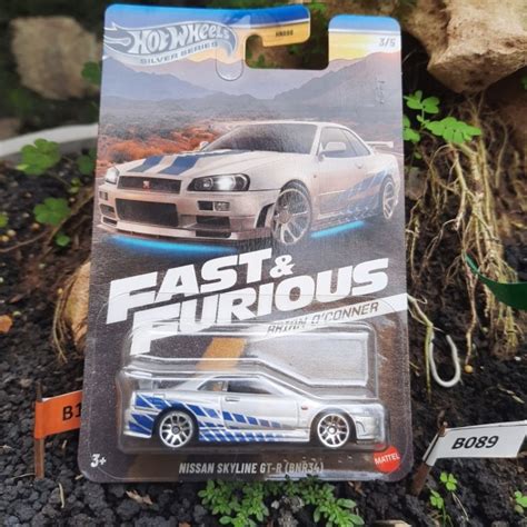 Jual Hot Wheels Fast Furious Brian O Conner Nissan R34 Toyota Supra Eclipse Shopee Indonesia