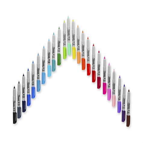 Sharpie Color Burst Permanent Markers Ultra Fine Point Assorted