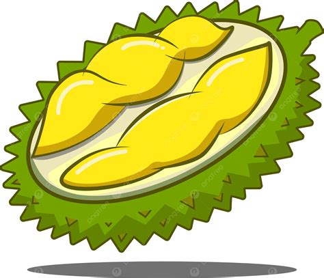 Icono De Durián Fruta Vector PNG dibujos Icono De Durián Rey De La