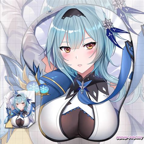 Eula Boob Mouse Pad Genshin Impact Porn