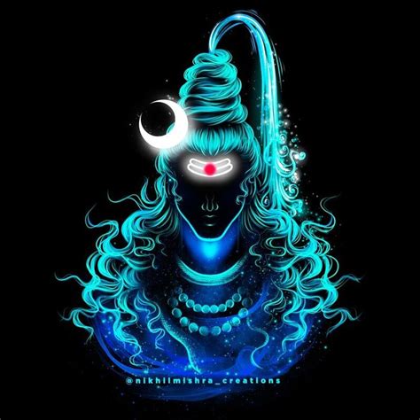 Artstation Lord Shiva Digital Artwork Nikhil Mishra