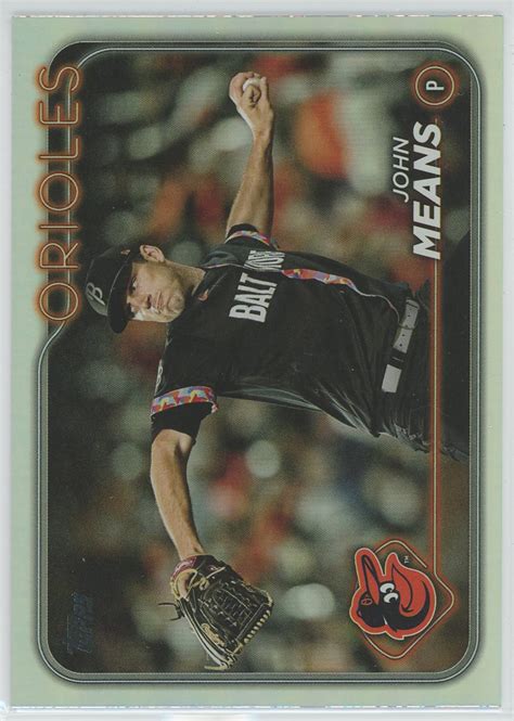 2024 Topps Rainbow Foil 457 John Means Orioles MyBallcards