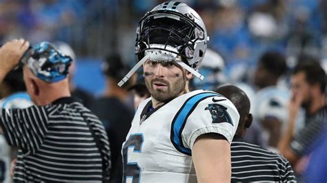 Why Did The Panthers Release Baker Mayfield Qbs Request Carolinas