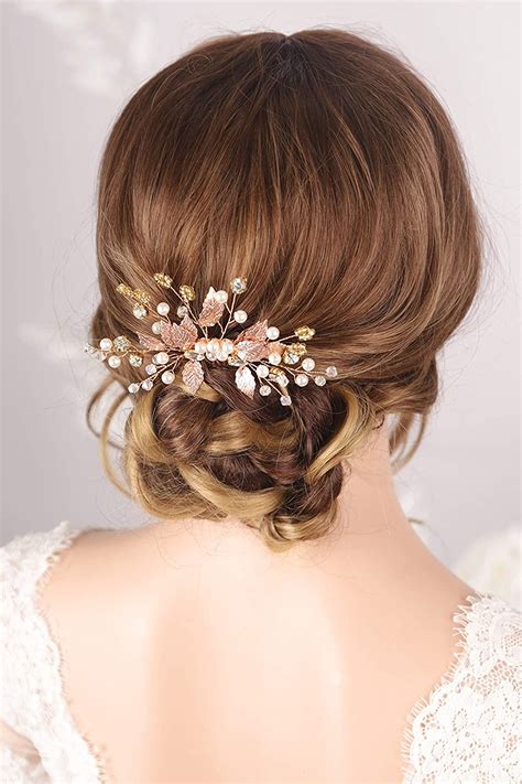 Amazon Kercisbeauty Boho Wedding Headpiece For Brides Leaf Hair