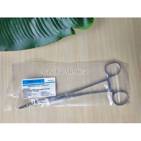 Jual Arteri Klem Bengkok Cm Forceps Curved Marwa Pakistan Pean