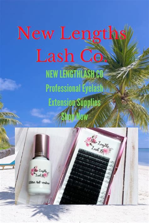 New Lengths Lash Co Eyelash Extension Supplies Professional Eyelash