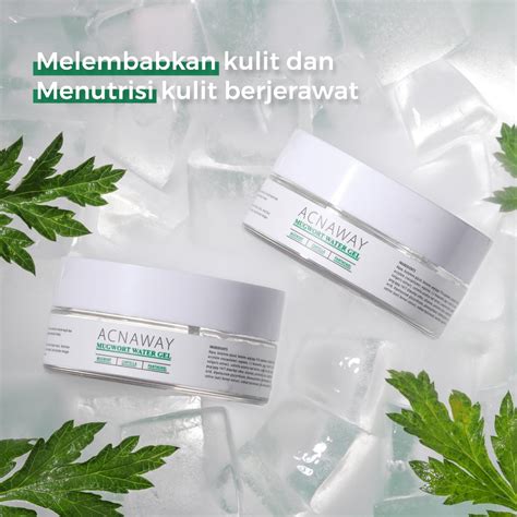 Jual Acnaway Mugwort Water Gel Moisturizer With Mugwort Centella