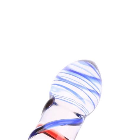 Plug Anal Escalonado De Vidro Relevo Massageador Sex Shop Abc Do
