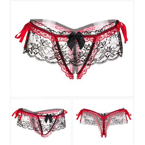 Jual G String Sexy Open Transparan Cd Lingerie Melubangi Celana Dalam Wanita C Shopee