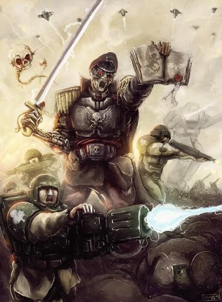 Commissar Warhammer Art Warhammer 40k Artwork Warhammer Fantasy