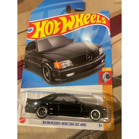 風火輪 Hot Wheels G 初版 賓士 MERCEDES BENZ SEC AMG 雙門 蝦皮購物