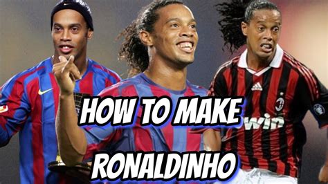 How To Make RONALDINHO FC24 I Virtual Pro Look Alikes Eafc24 Fc24